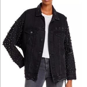 Sunset & Spring Embellished Denim Jacket